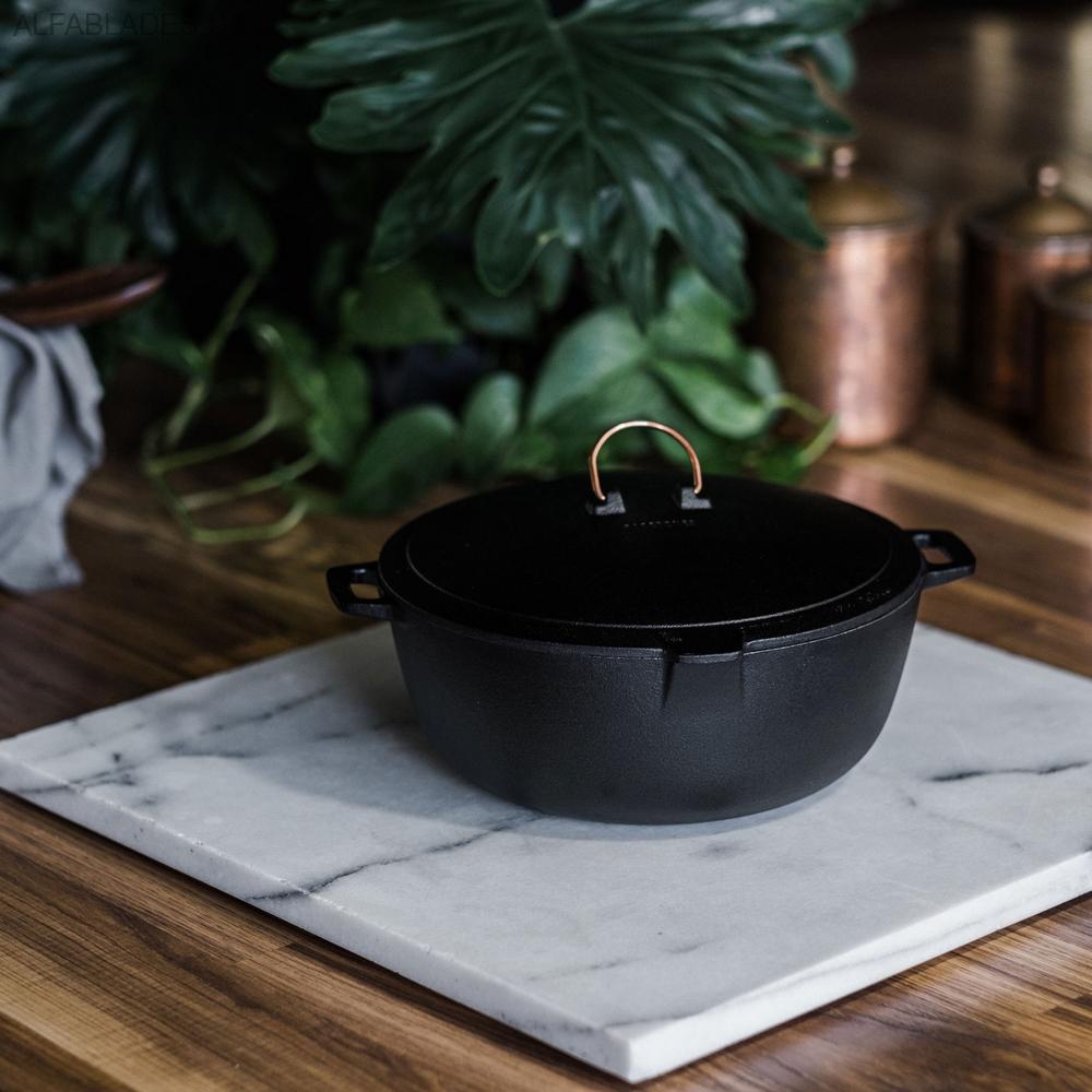 BAREBONES LIVING Enamel Lined Crock Pot