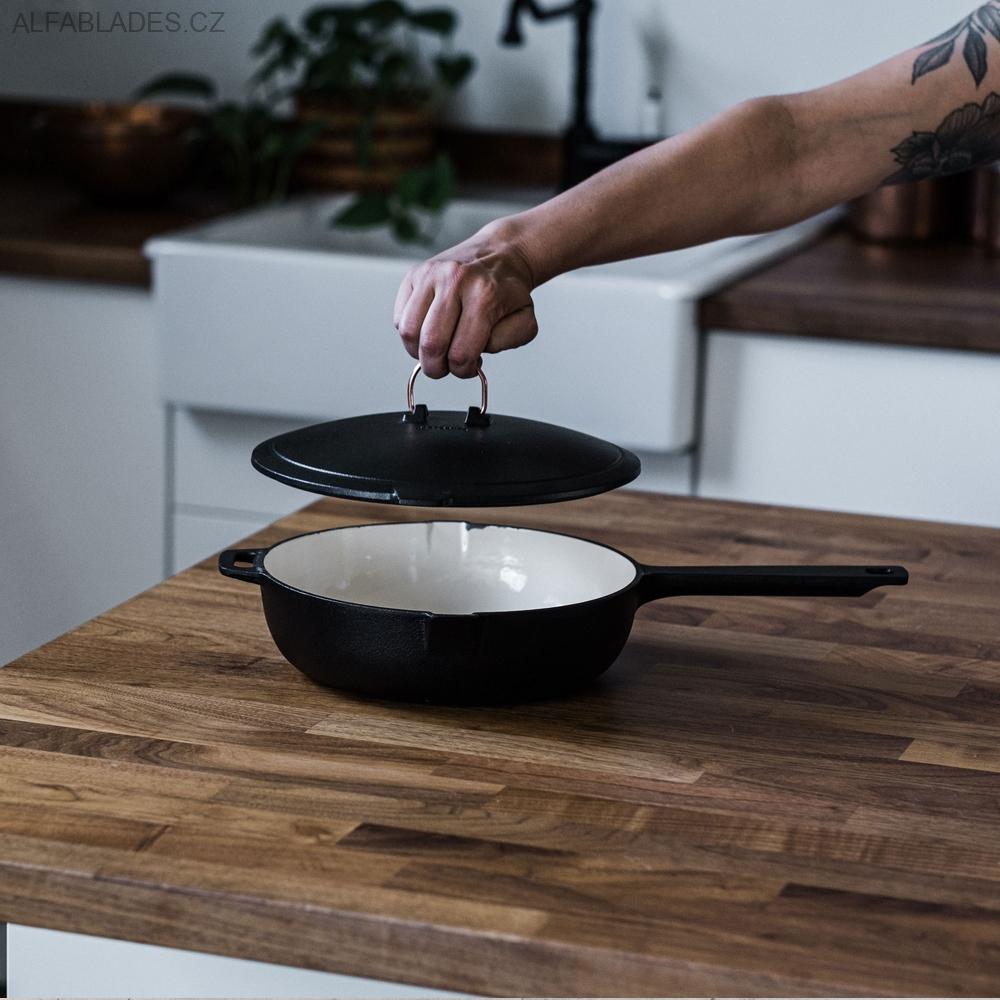 BAREBONES LIVING Enamel Lined Skilled 10" 25 cm.